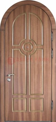 Арочная дверь с отделкой массивом ДА-35 в Электроуглях