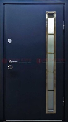 Металлическая дверь с порошковым покрытием и МДФ Белый дуб ДП-219 в Электроуглях