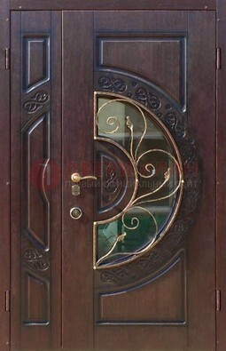 Полуторная железная дверь Винорит в классическом стиле ДСК-272 в Электроуглях