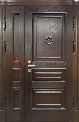 Полуторная металлическая дверь с виноритом ДВТ-253 в Электроуглях